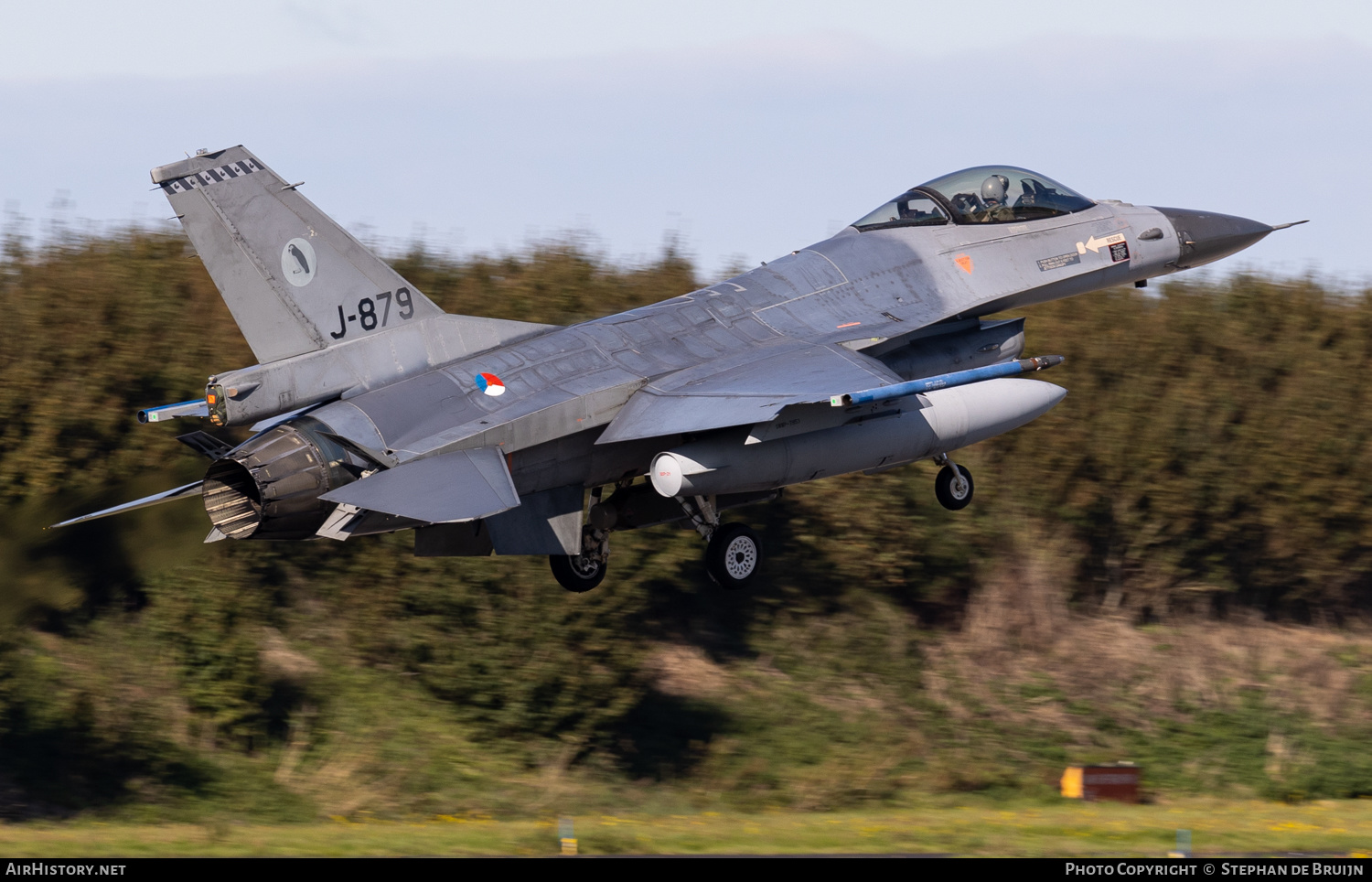 Aircraft Photo of J-879 | General Dynamics F-16AM Fighting Falcon | Netherlands - Air Force | AirHistory.net #403947