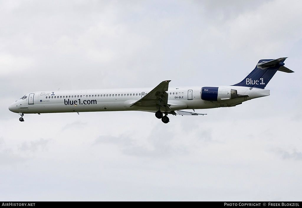 Aircraft Photo of OH-BLE | McDonnell Douglas MD-90-30 | Blue1 | AirHistory.net #403948