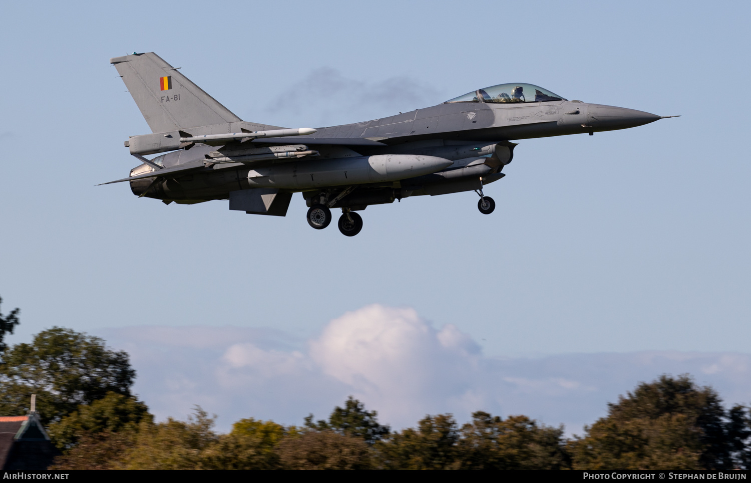 Aircraft Photo of FA-81 | General Dynamics F-16AM Fighting Falcon | Belgium - Air Force | AirHistory.net #403951