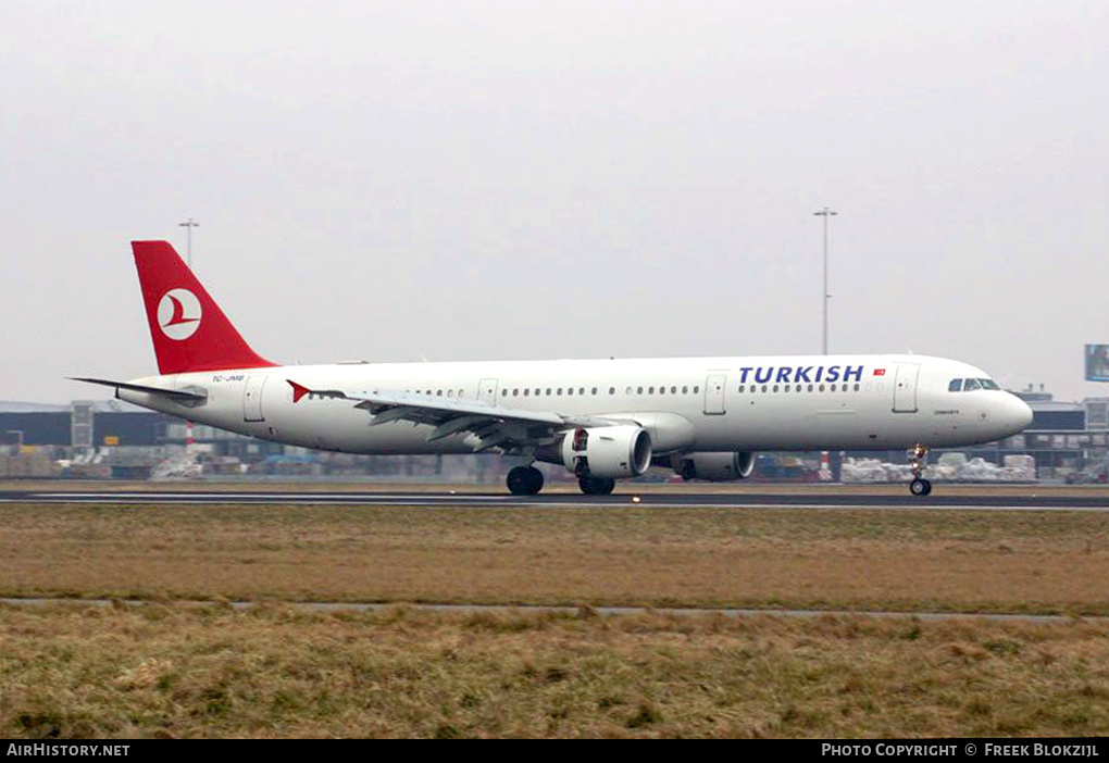 Aircraft Photo of TC-JMF | Airbus A321-211 | Turkish Airlines | AirHistory.net #403954