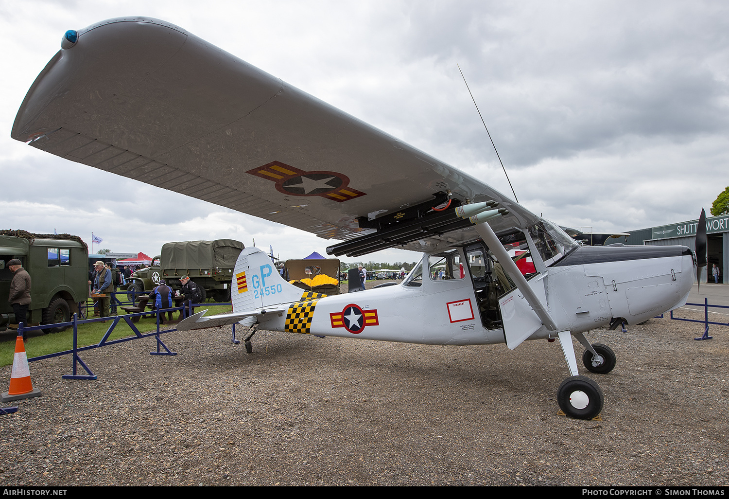 Aircraft Photo of G-PDOG / 24550 | Cessna O-1E Bird Dog (305C/L-19E) | South Vietnam - Air Force | AirHistory.net #403956