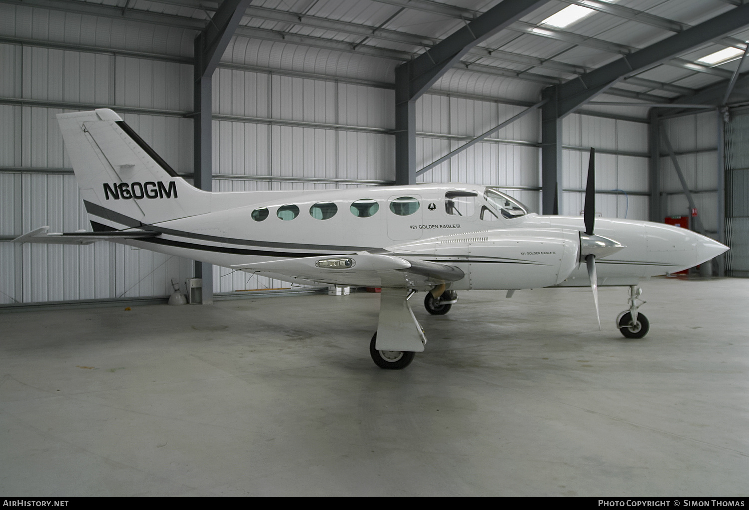 Aircraft Photo of N60GM | Cessna 421C Golden Eagle | AirHistory.net #403957