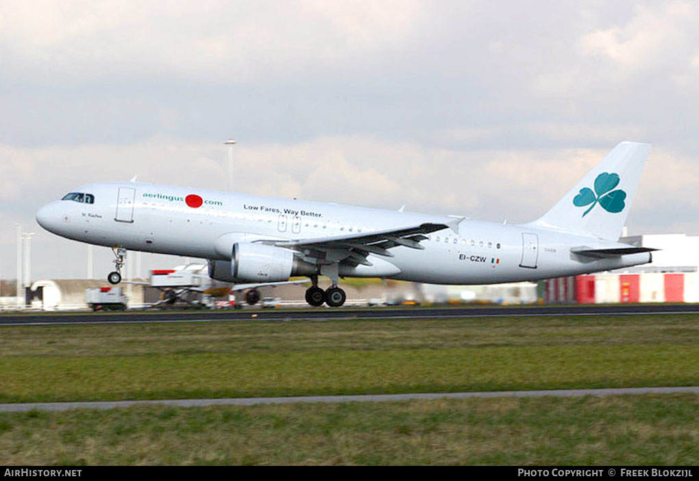 Aircraft Photo of EI-CZW | Airbus A320-214 | Aer Lingus | AirHistory.net #403962
