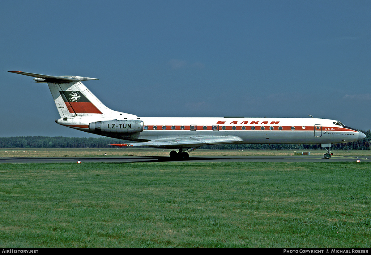 Aircraft Photo of LZ-TUN | Tupolev Tu-134A-3 | Balkan - Bulgarian Airlines | AirHistory.net #403971