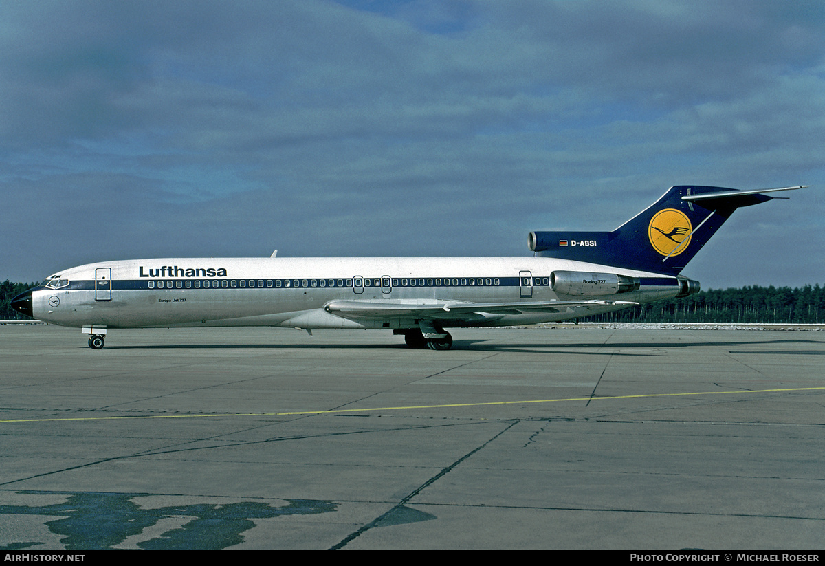 Aircraft Photo of D-ABSI | Boeing 727-230/Adv | Lufthansa | AirHistory.net #403973