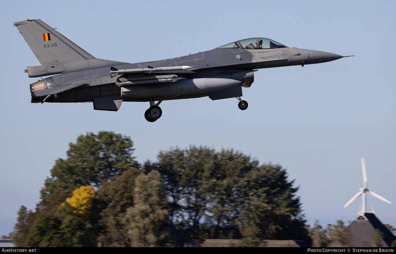 Aircraft Photo of FA119 | General Dynamics F-16AM Fighting Falcon | Belgium - Air Force | AirHistory.net #403974