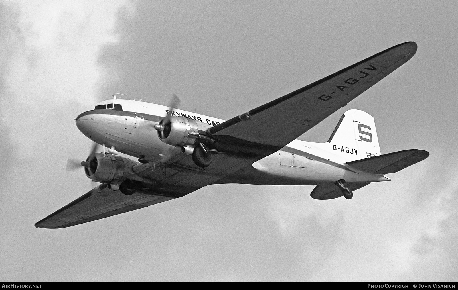 Aircraft Photo of G-AGJV | Douglas C-47A Skytrain | Skyways Cargo Airline | AirHistory.net #403992