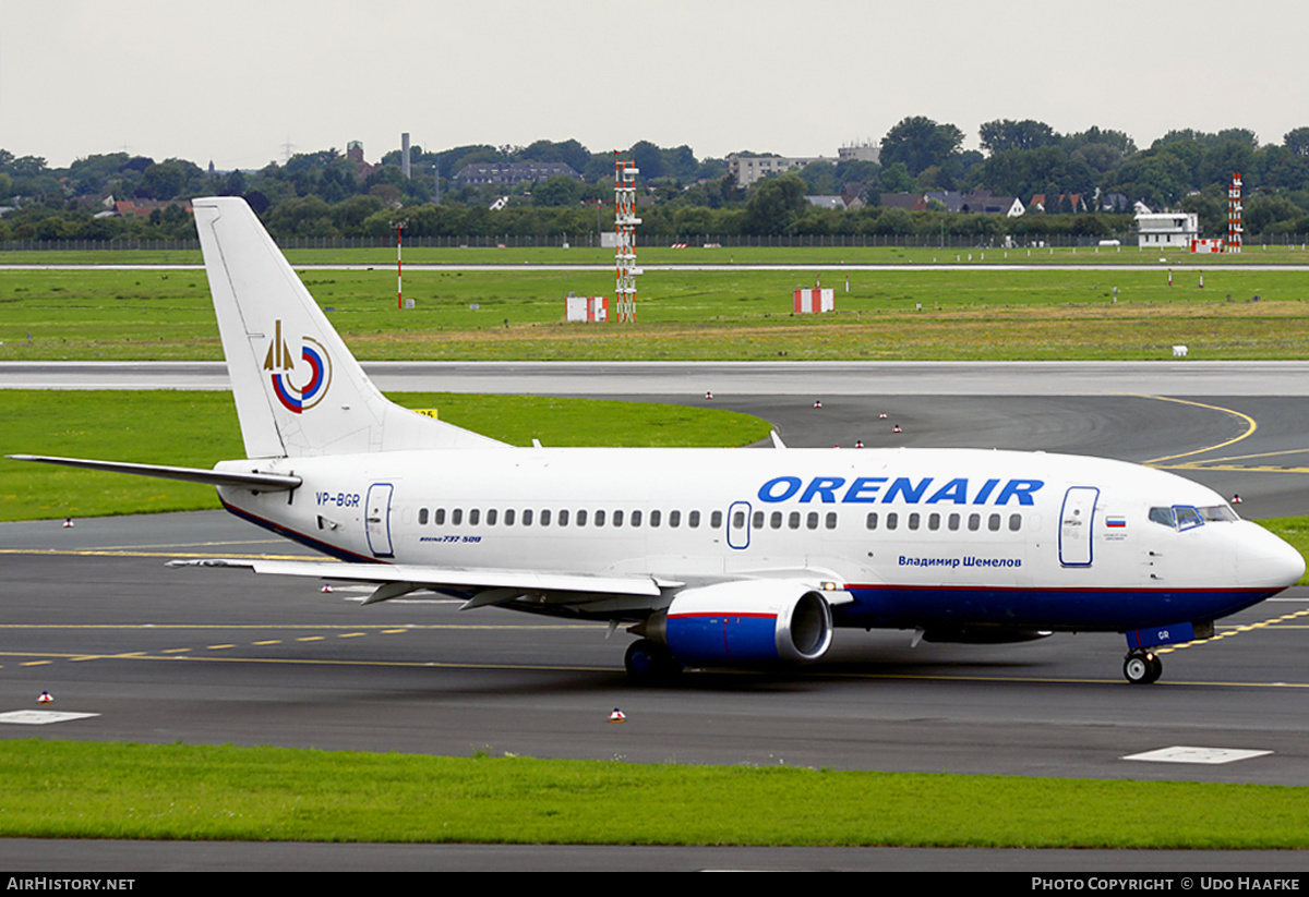 Aircraft Photo of VP-BGR | Boeing 737-505 | Orenair | AirHistory.net #404033
