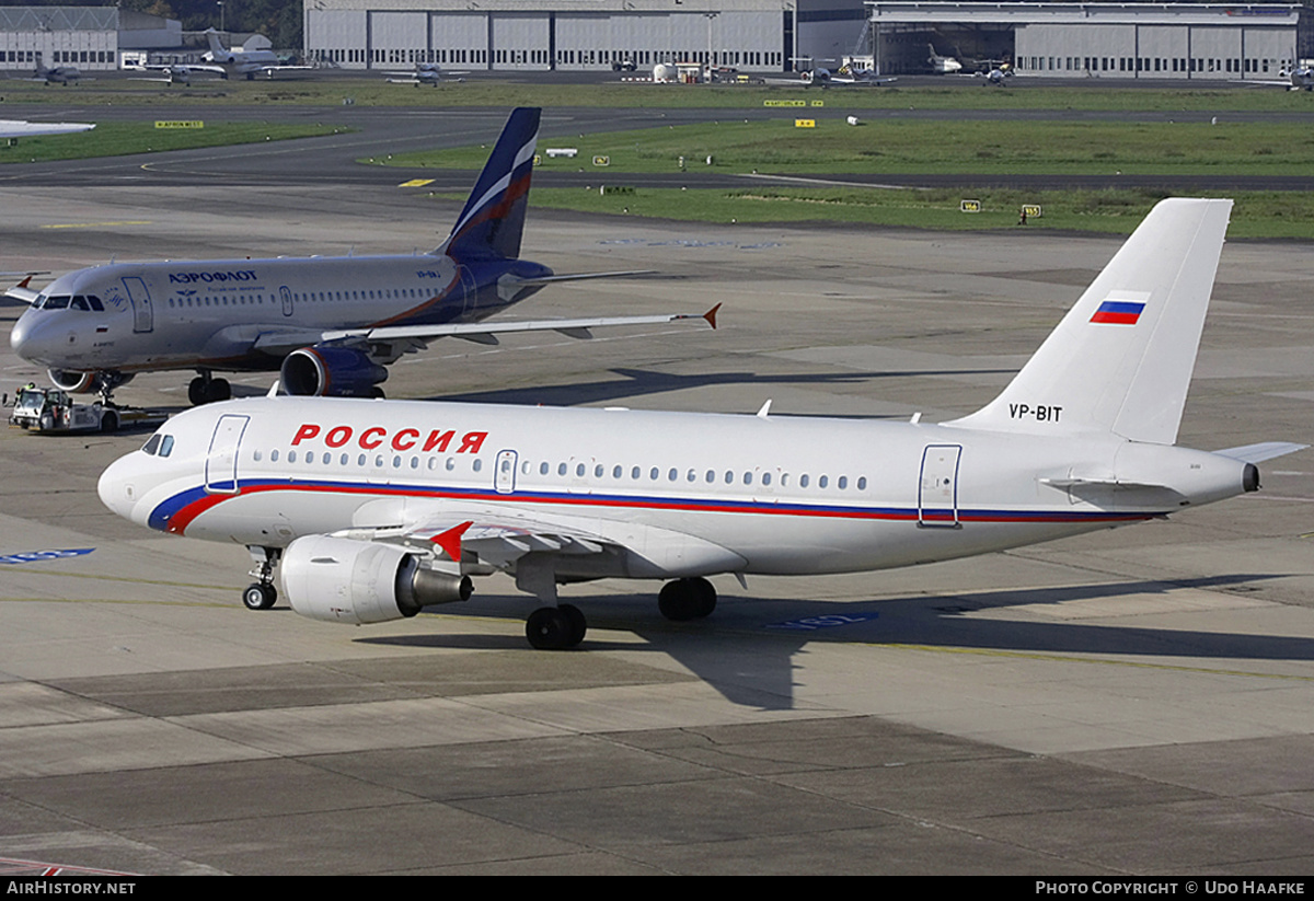 Aircraft Photo of VP-BIT | Airbus A319-111 | Rossiya - Russian Airlines | AirHistory.net #404034