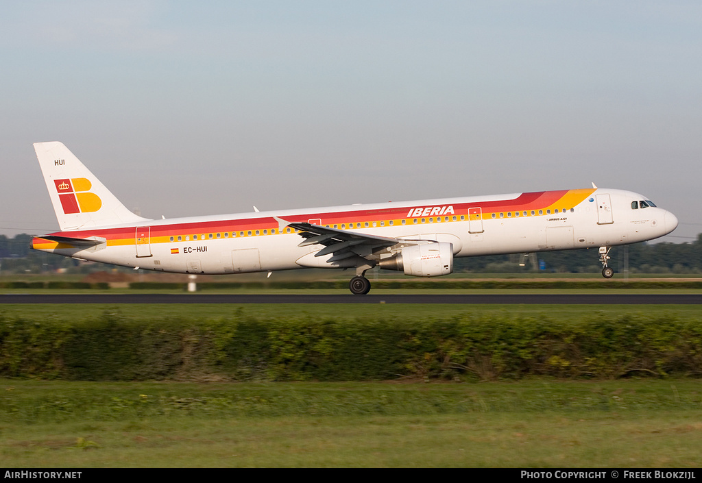 Aircraft Photo of EC-HUI | Airbus A321-211 | Iberia | AirHistory.net #404050