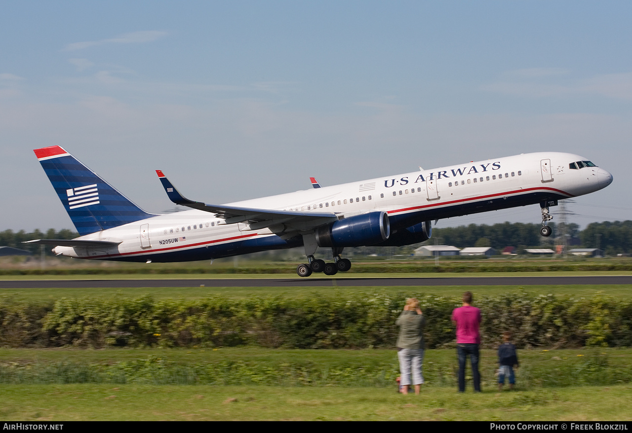 Aircraft Photo of N205UW | Boeing 757-23N | US Airways | AirHistory.net #404057