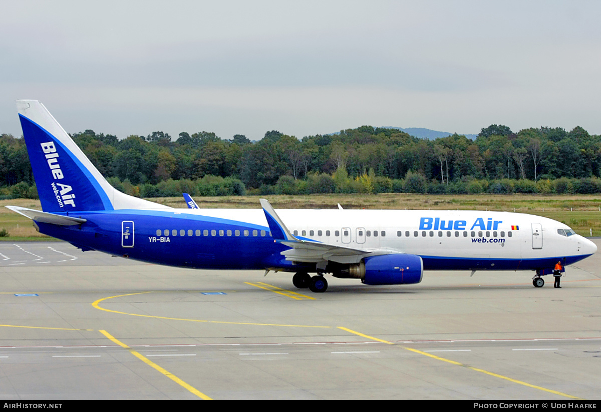 Aircraft Photo of YR-BIA | Boeing 737-8AS | Blue Air | AirHistory.net #404068