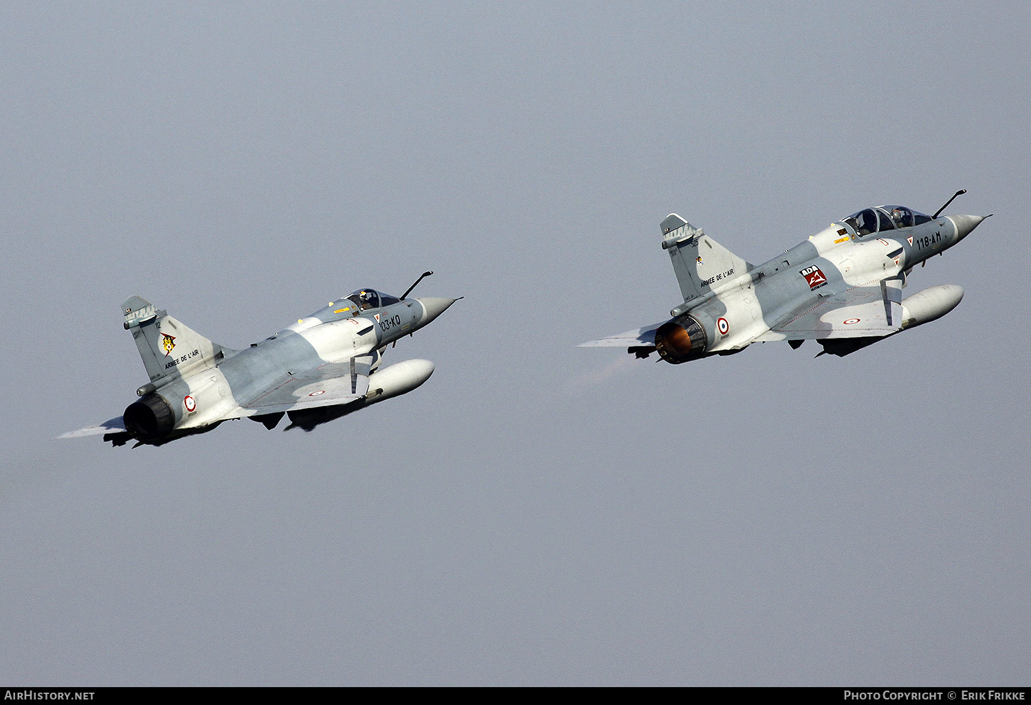 Aircraft Photo of 525 | Dassault Mirage 2000B | France - Air Force | AirHistory.net #404091