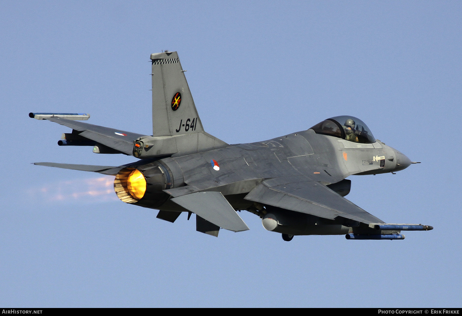 Aircraft Photo of J-641 | General Dynamics F-16AM Fighting Falcon | Netherlands - Air Force | AirHistory.net #404103