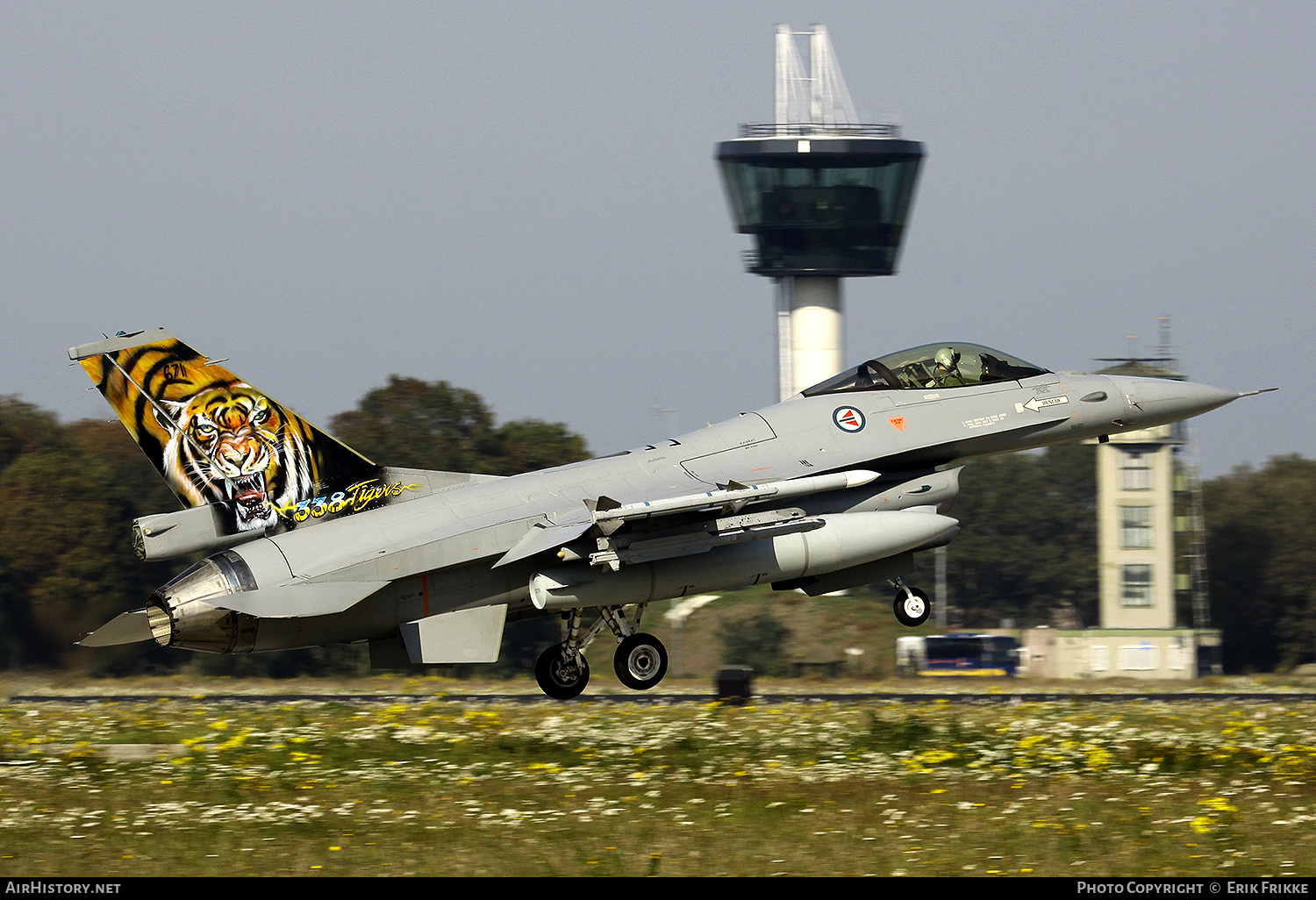 Aircraft Photo of 671 | General Dynamics F-16AM Fighting Falcon | Norway - Air Force | AirHistory.net #404104