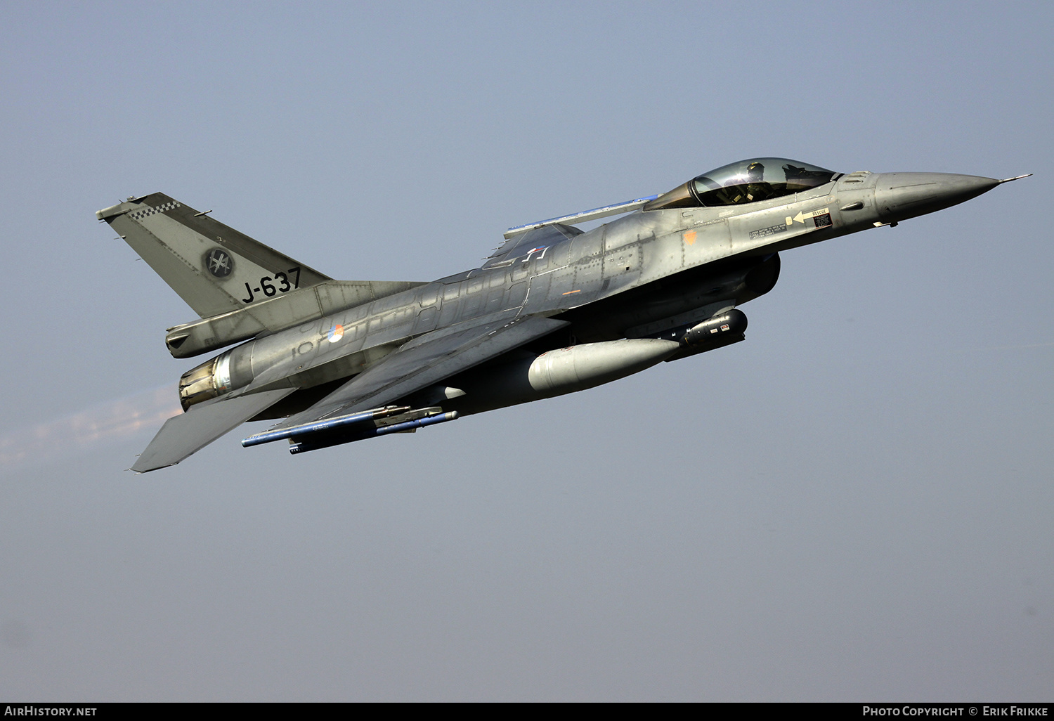 Aircraft Photo of J-637 | General Dynamics F-16AM Fighting Falcon | Netherlands - Air Force | AirHistory.net #404105