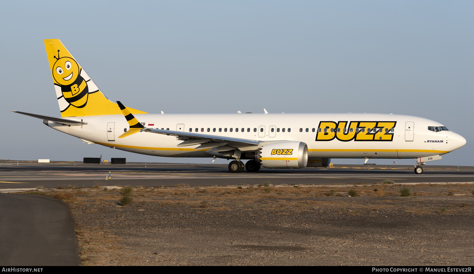 Aircraft Photo of SP-RZB | Boeing 737-8200 Max 200 | Buzz | AirHistory.net #404118