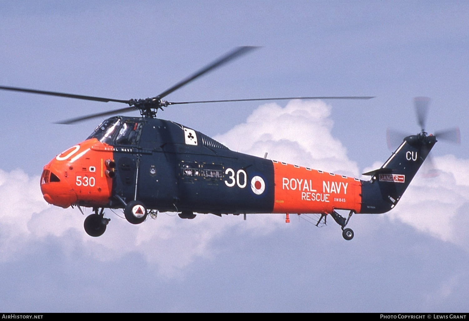 Aircraft Photo of XM845 | Westland WS-58 Wessex HAS.1 | UK - Navy | AirHistory.net #404127