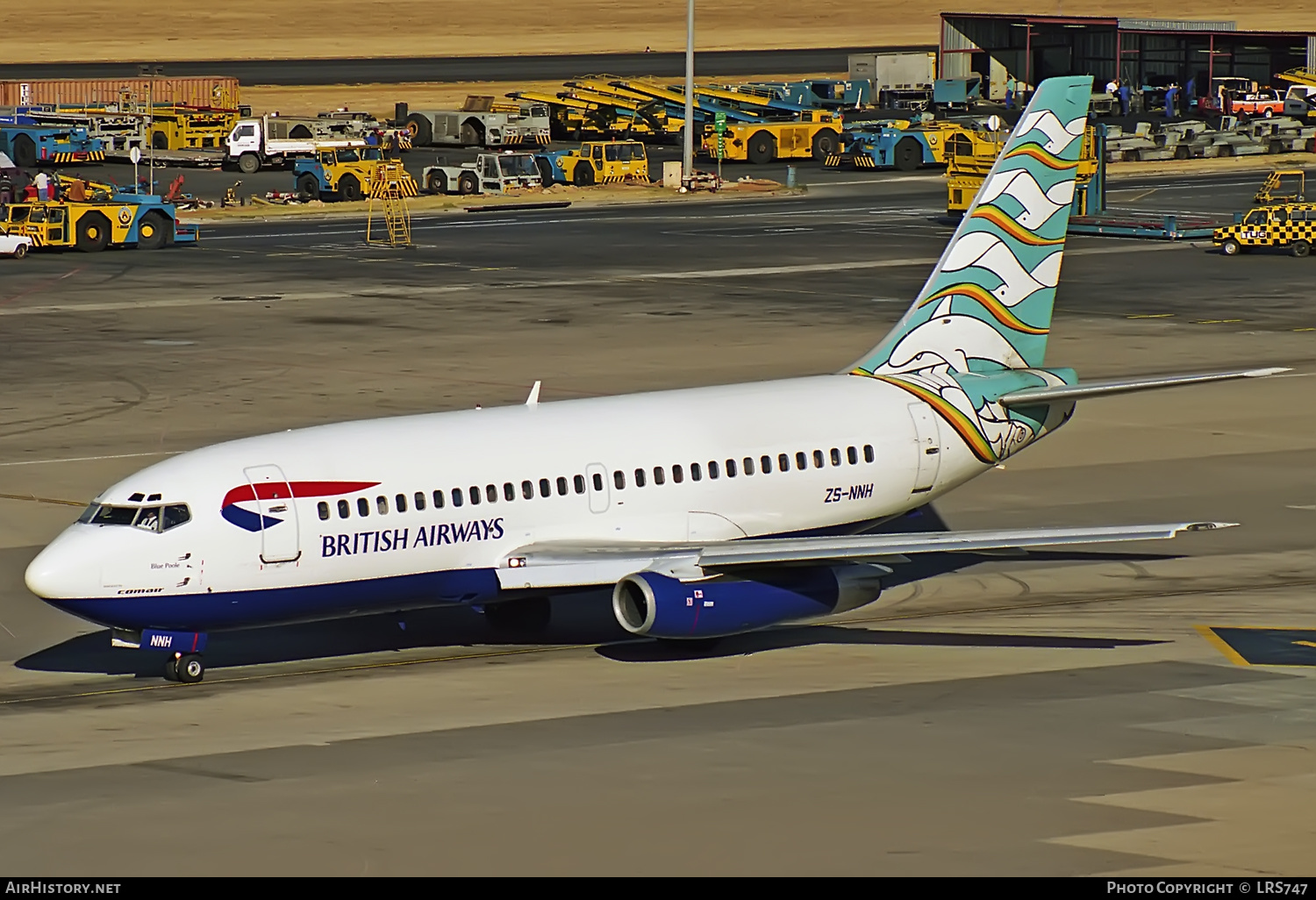 Aircraft Photo of ZS-NNH | Boeing 737-236/Adv | British Airways | AirHistory.net #404144