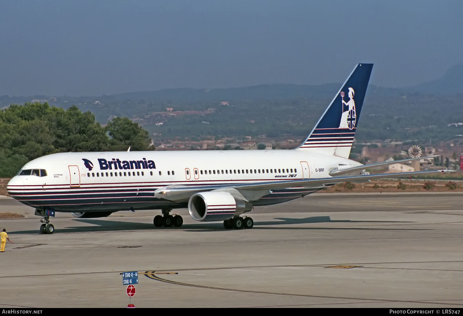 Aircraft Photo of G-BRIF | Boeing 767-204/ER | Britannia Airways | AirHistory.net #404146