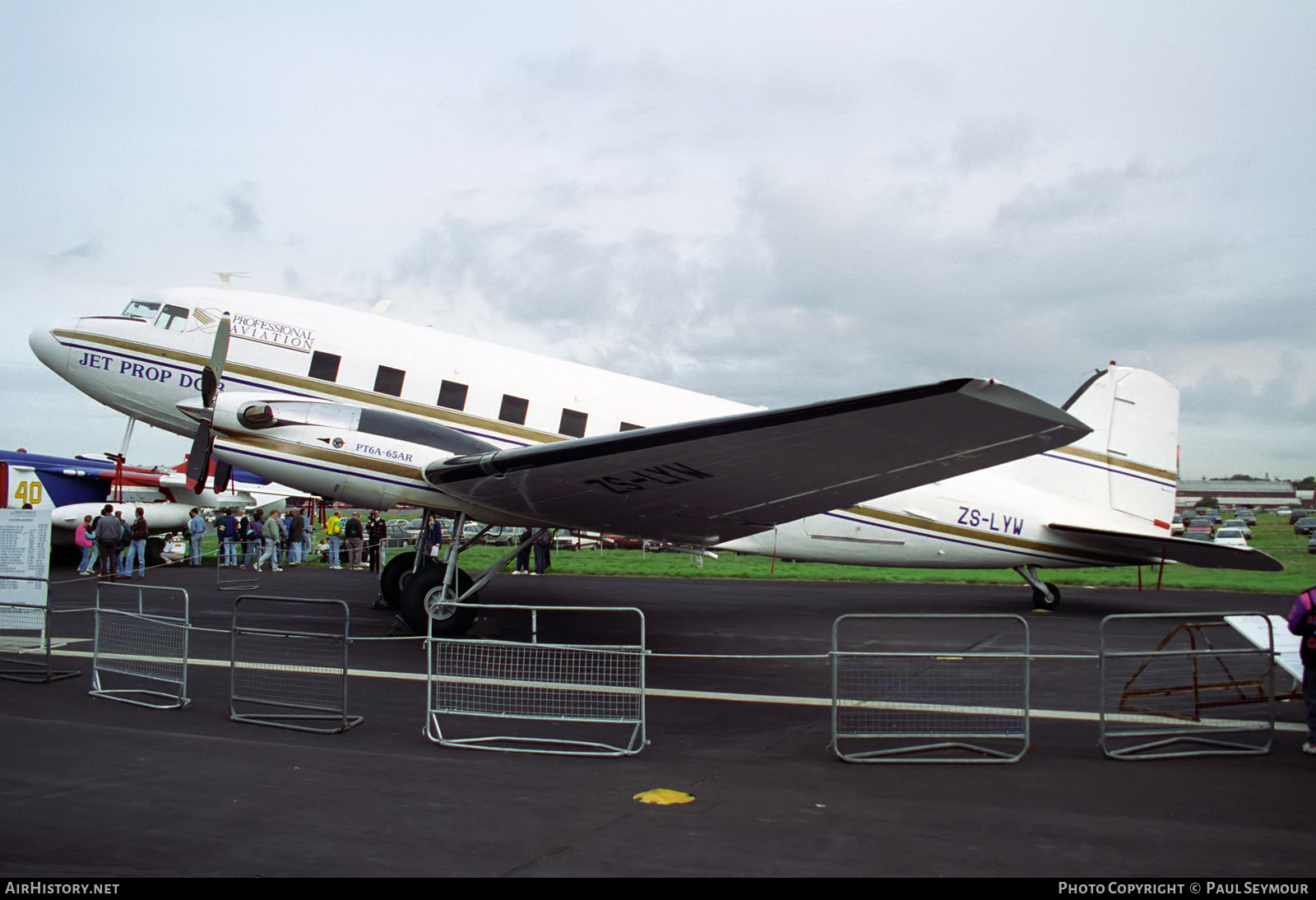 Aircraft Photo of ZS-LYW | AMI DC-3-65TP | Professional Aviation Services | AirHistory.net #404153