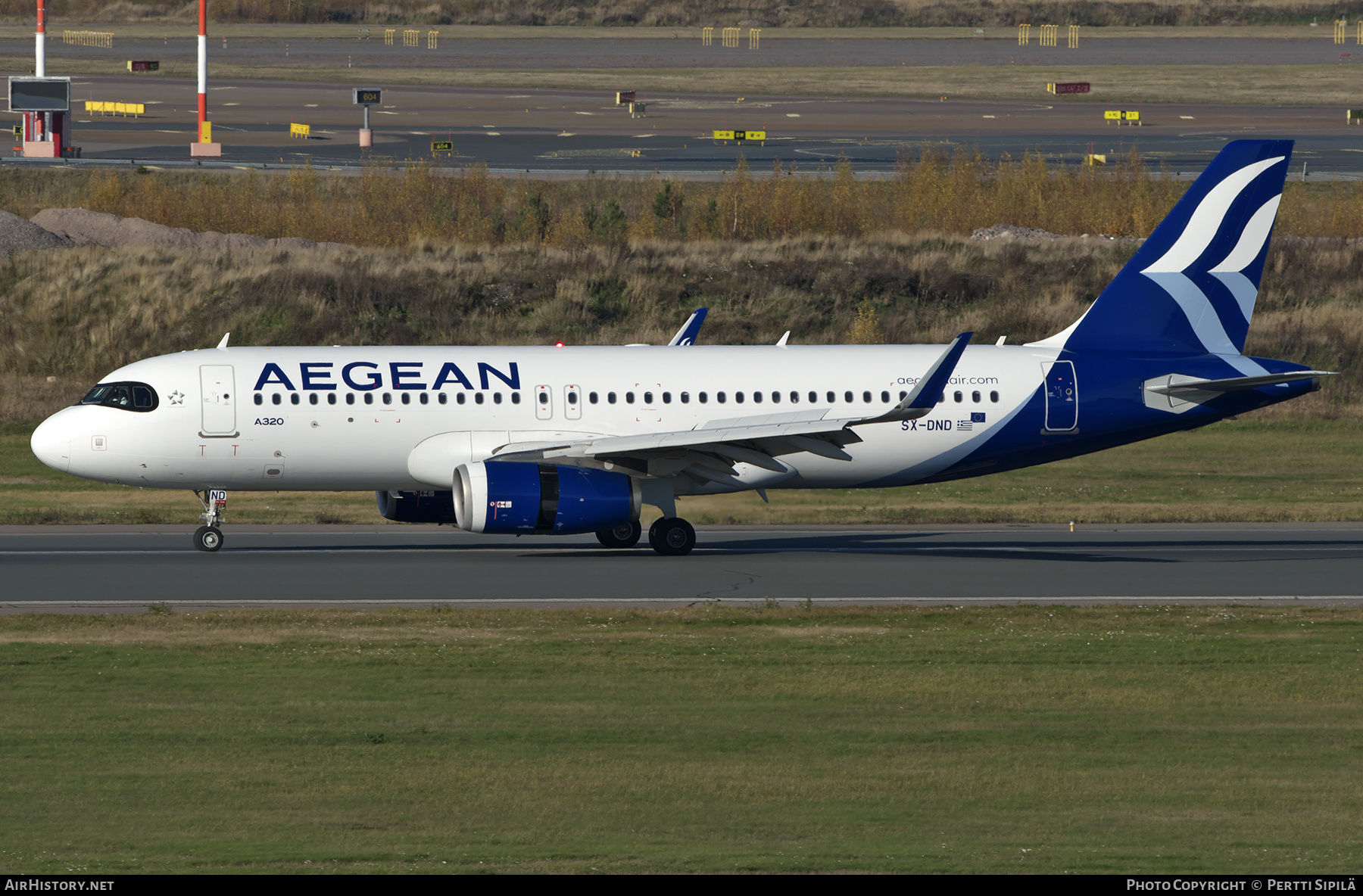 Aircraft Photo of SX-DND | Airbus A320-232 | Aegean Airlines | AirHistory.net #404161