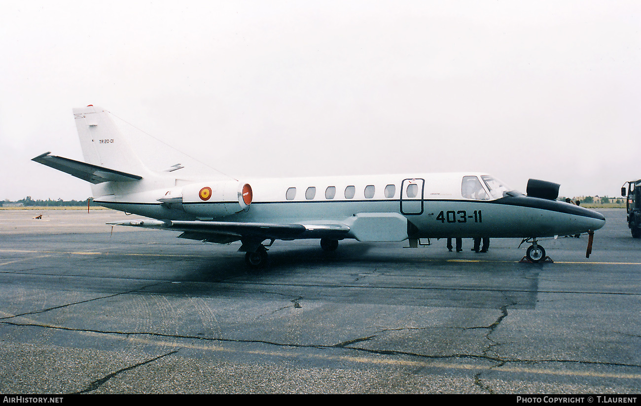 Aircraft Photo of TR20-01 | Cessna 560 Citation V | Spain - Air Force | AirHistory.net #404166