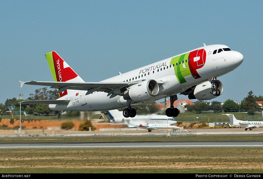Aircraft Photo of CS-TTE | Airbus A319-111 | TAP Portugal | AirHistory.net #404167