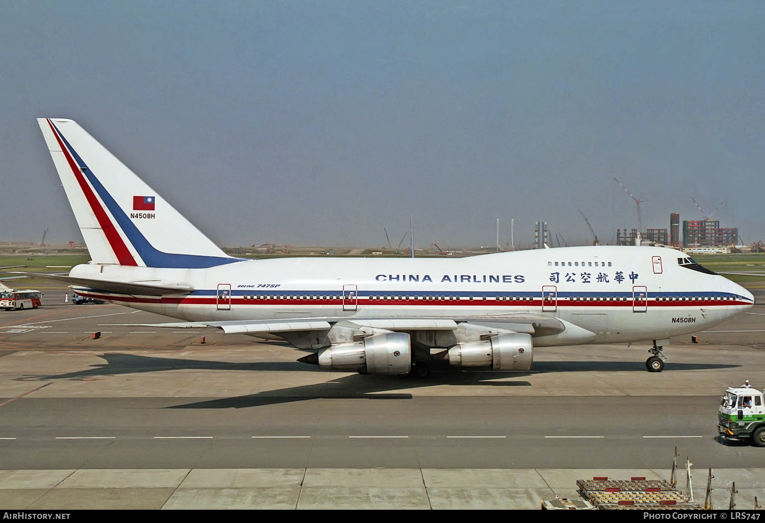 Aircraft Photo of N4508H | Boeing 747SP-09 | China Airlines | AirHistory.net #404169