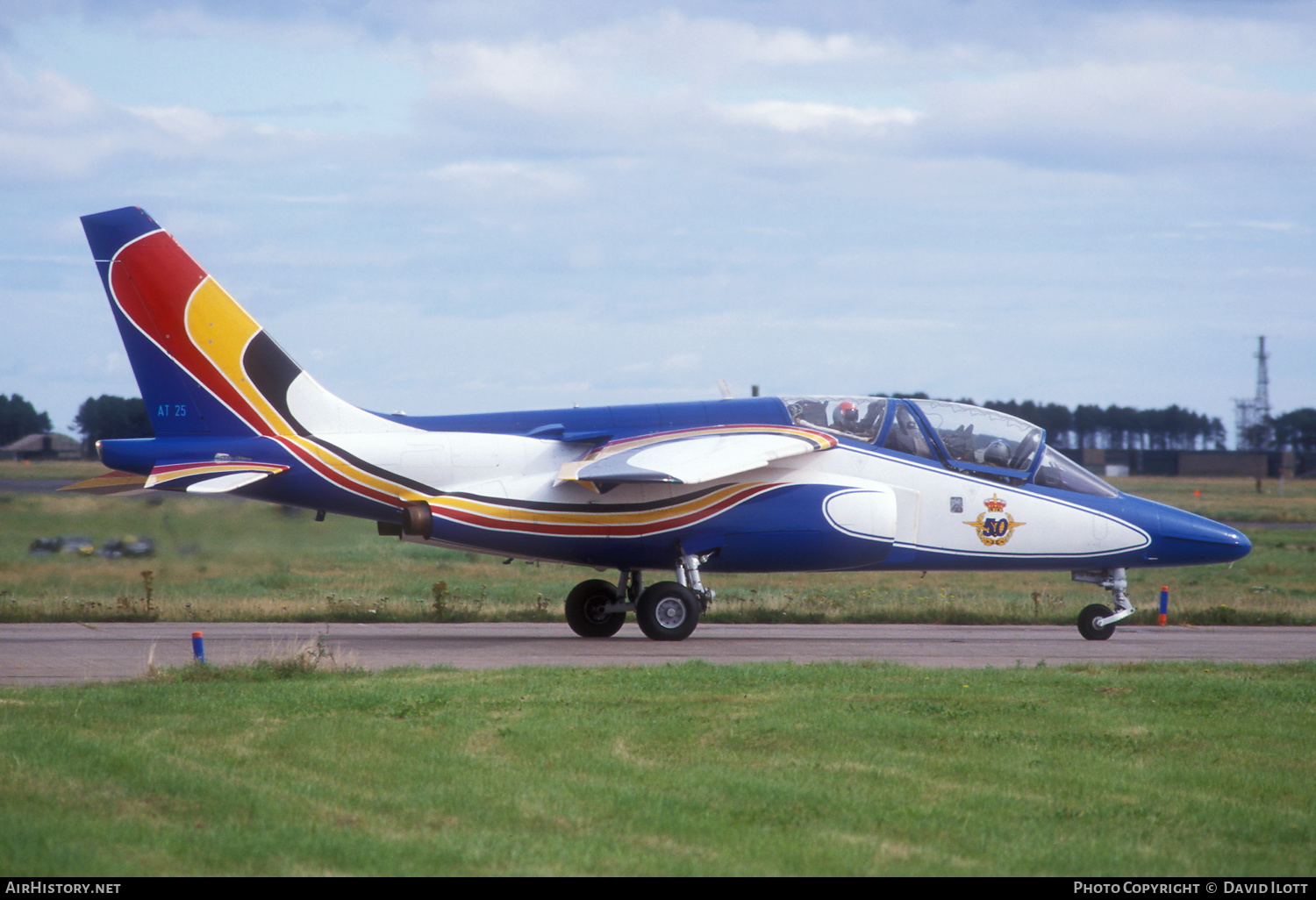 Aircraft Photo of AT25 | Dassault-Dornier Alpha Jet 1B | Belgium - Air Force | AirHistory.net #404189