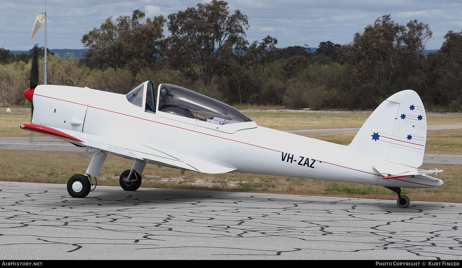 Aircraft Photo of VH-ZAZ | De Havilland DHC-1 Chipmunk Mk22 | AirHistory.net #404199