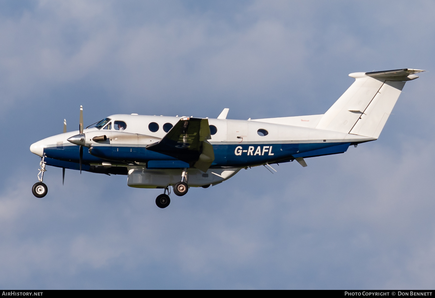 Aircraft Photo of G-RAFL | Raytheon B200 King Air | RVL Group - Reconnaissance Ventures Ltd. | AirHistory.net #404208