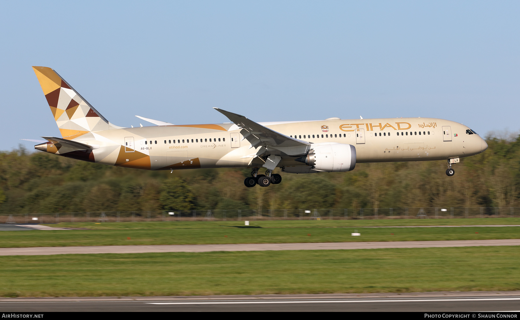 Aircraft Photo of A6-BLX | Boeing 787-9 Dreamliner | Etihad Airways | AirHistory.net #404249