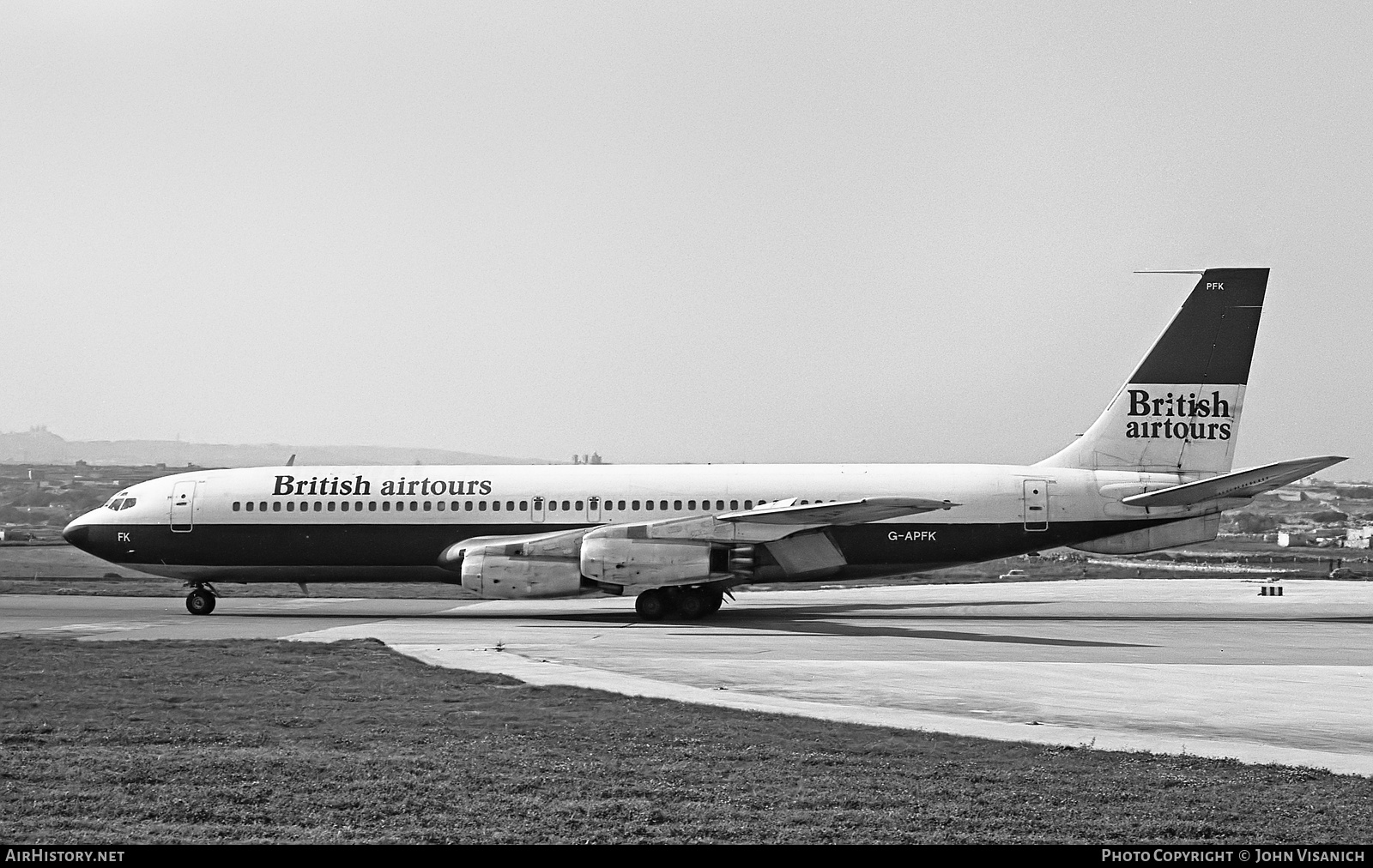 Aircraft Photo of G-APFK | Boeing 707-436 | British Airtours | AirHistory.net #404253