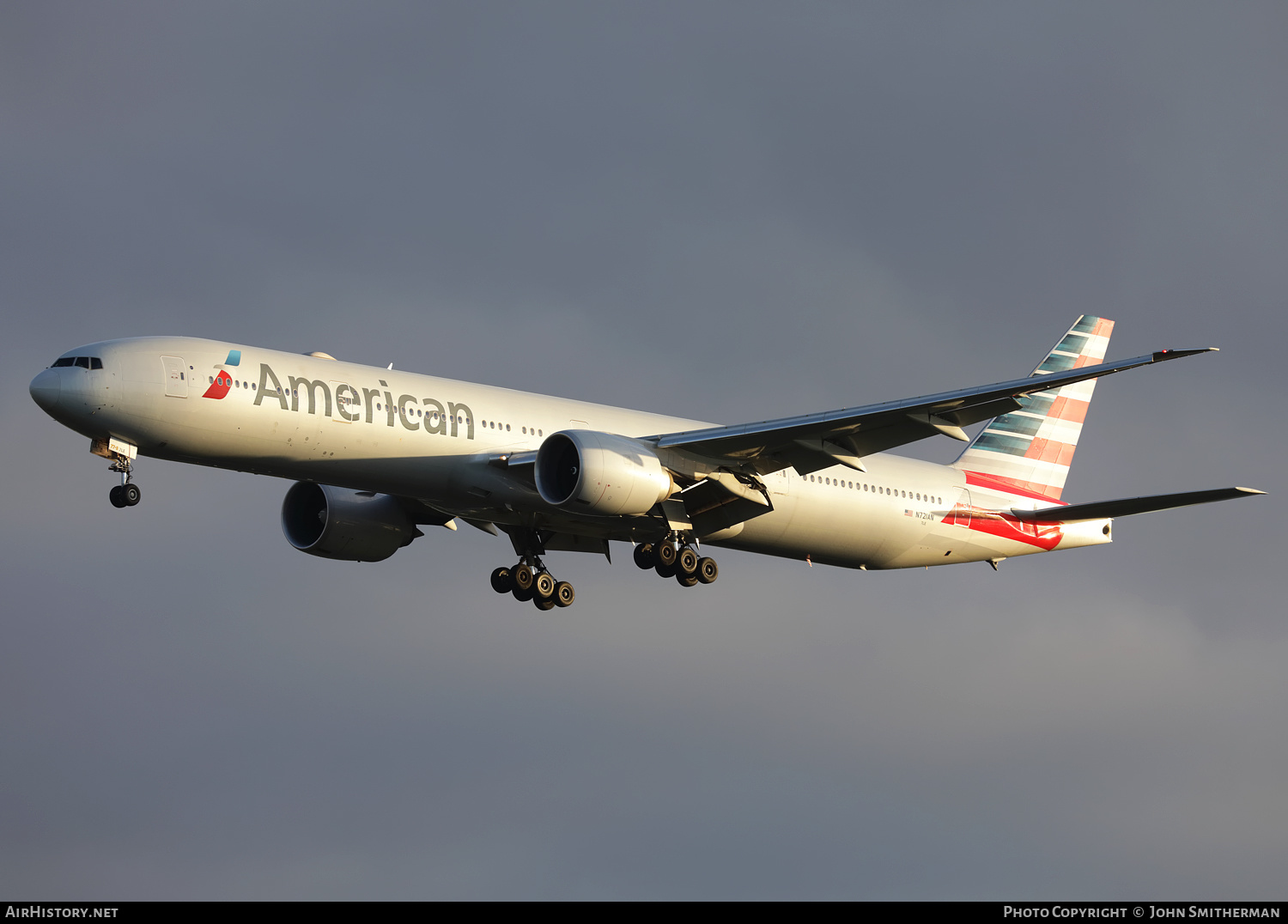 Aircraft Photo of N721AN | Boeing 777-323/ER | American Airlines | AirHistory.net #404265