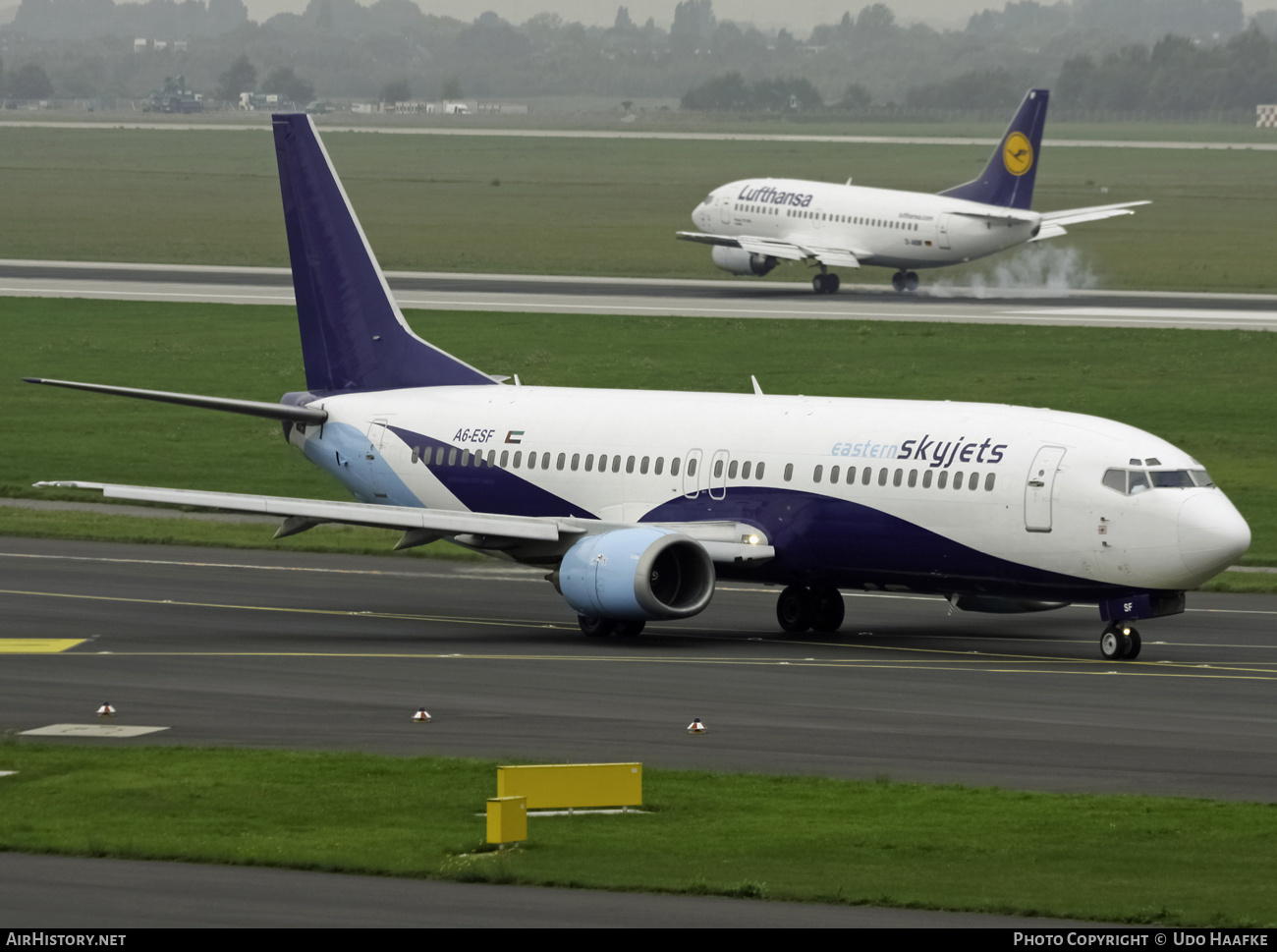 Aircraft Photo of A6-ESF | Boeing 737-4Y0 | Eastern Skyjets | AirHistory.net #404269