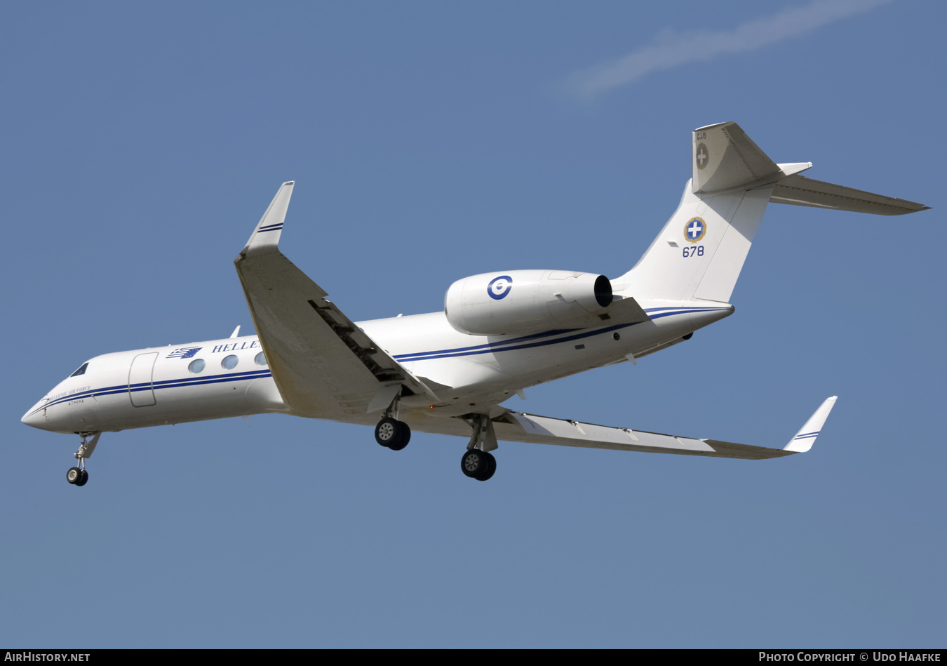 Aircraft Photo of 678 | Gulfstream Aerospace G-V Gulfstream V | Greece - Air Force | AirHistory.net #404294