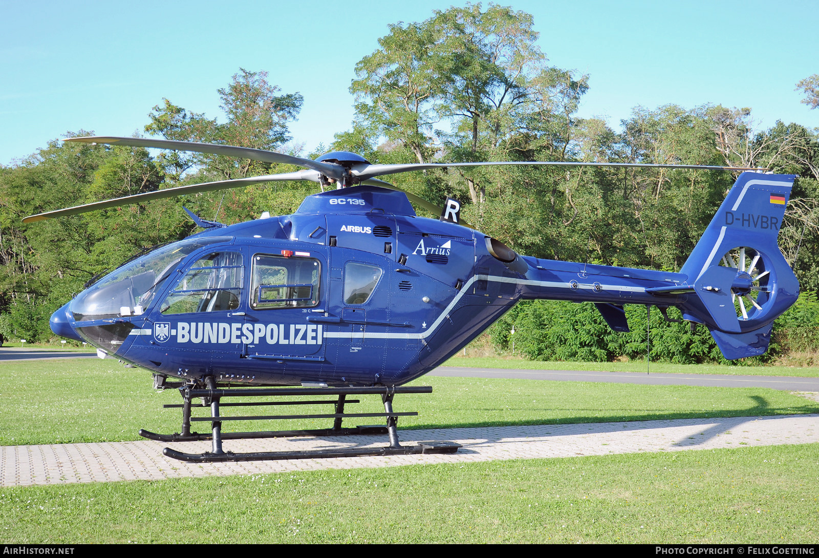 Aircraft Photo of D-HVBR | Eurocopter EC-135T-2 | Bundespolizei | AirHistory.net #404298