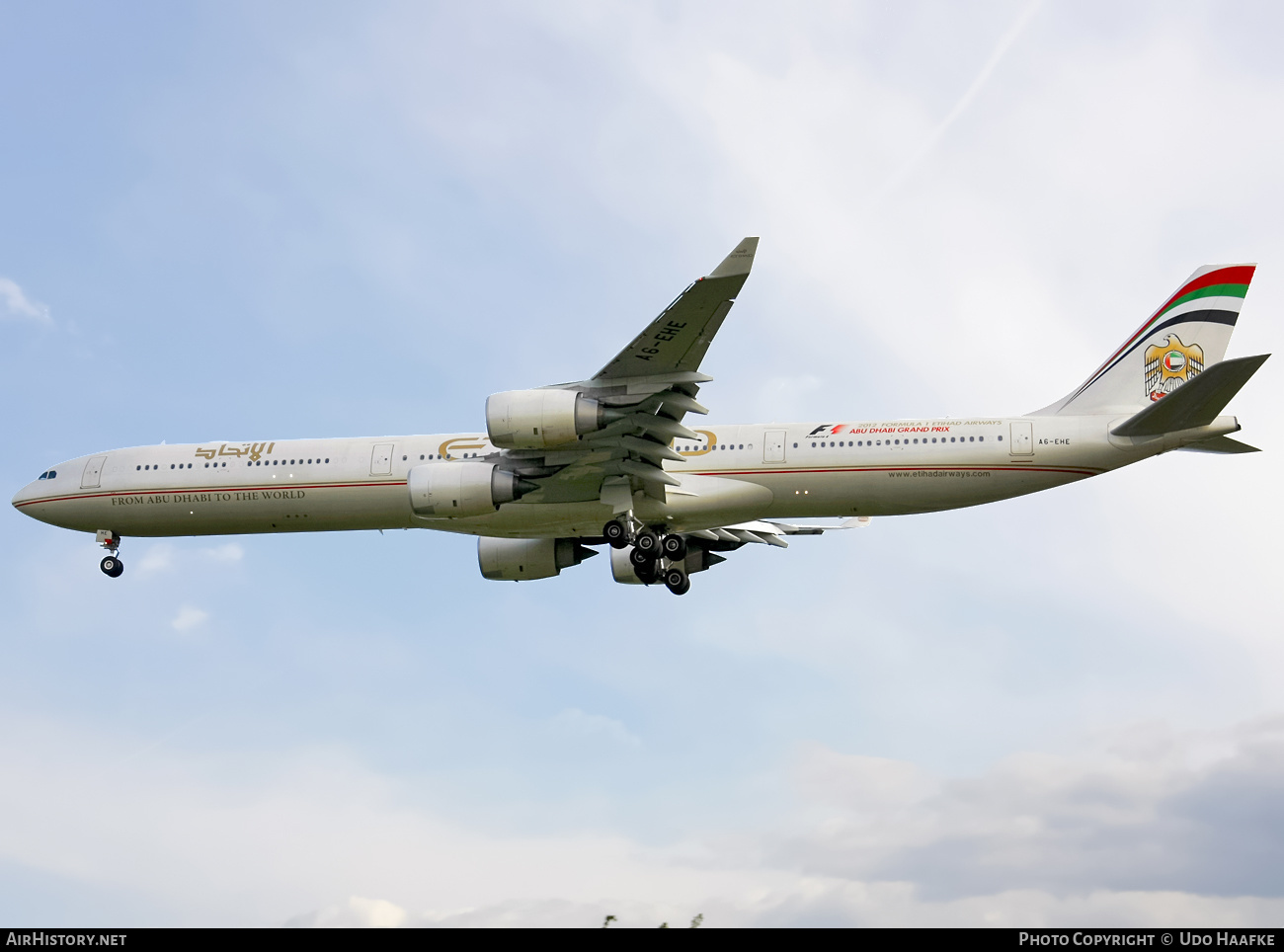 Aircraft Photo of A6-EHE | Airbus A340-642 | Etihad Airways | AirHistory.net #404302