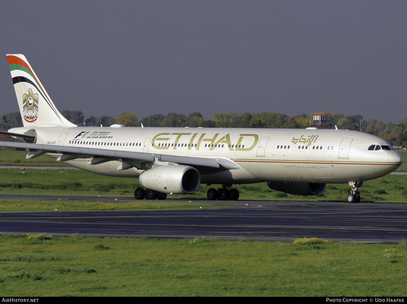 Aircraft Photo of A6-AFF | Airbus A330-343 | Etihad Airways | AirHistory.net #404307