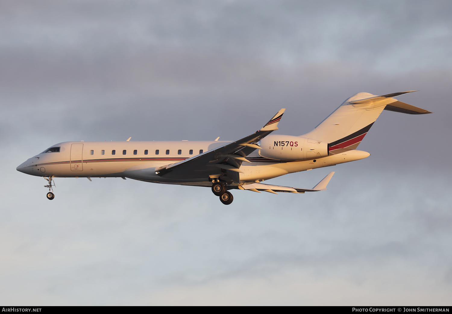 Aircraft Photo of N157QS | Bombardier Global 6000 (BD-700-1A10) | AirHistory.net #404309