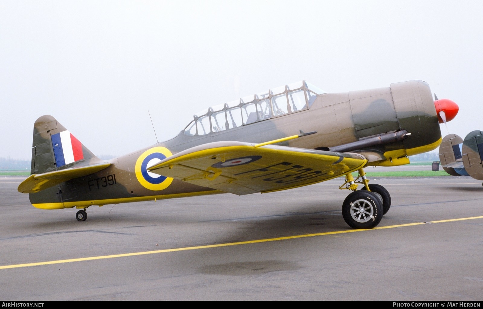 Aircraft Photo of G-AZBN / FT391 | North American AT-16 Harvard IIB | UK - Air Force | AirHistory.net #404337