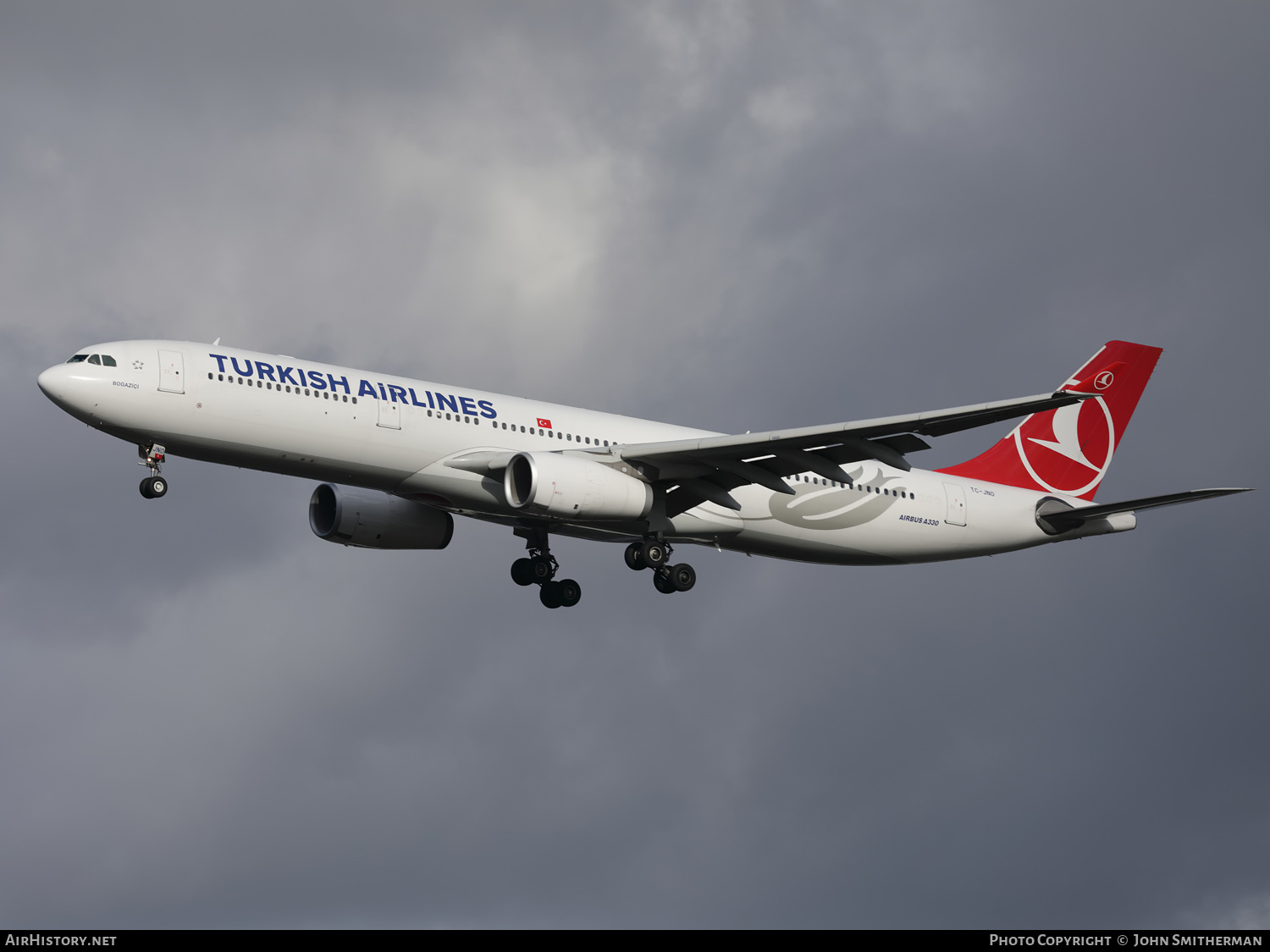 Aircraft Photo of TC-JNO | Airbus A330-343E | Turkish Airlines | AirHistory.net #404378