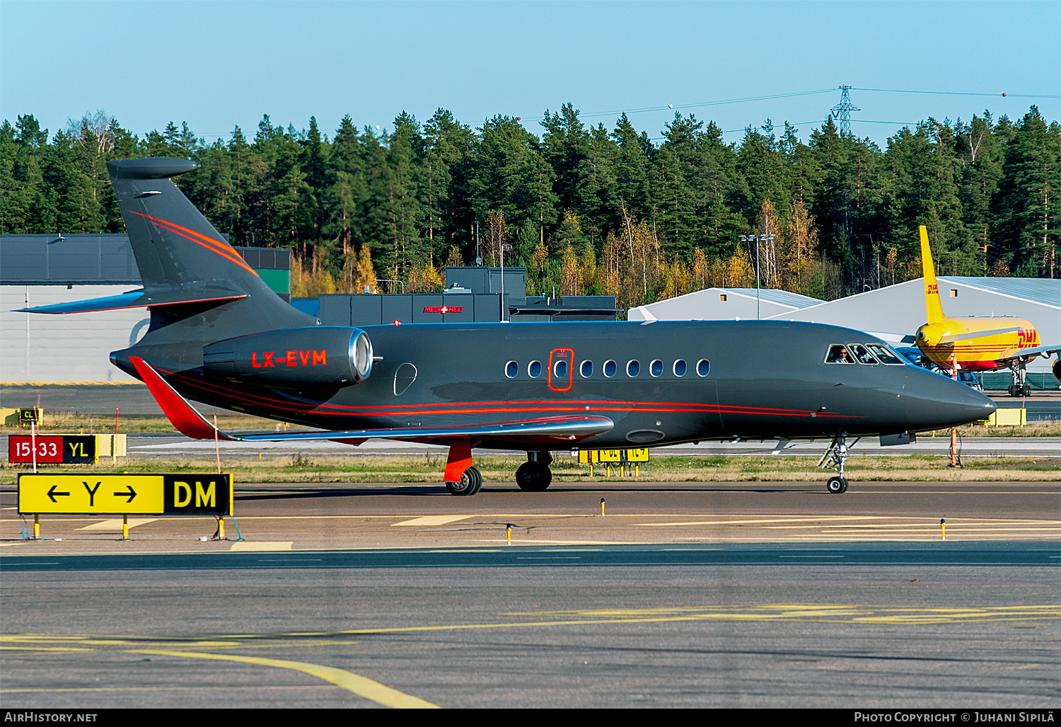 Aircraft Photo of LX-EVM | Dassault Falcon 2000LX | AirHistory.net #404381