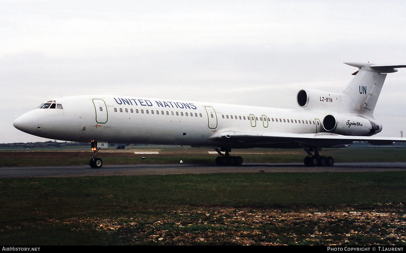 Aircraft Photo of LZ-BTN | Tupolev Tu-154M | United Nations | AirHistory.net #404382