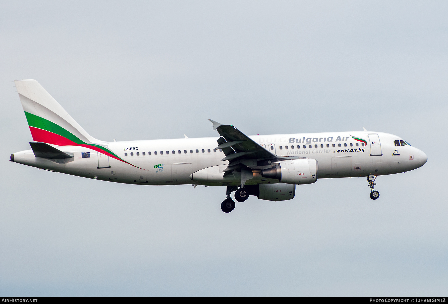 Aircraft Photo of LZ-FBD | Airbus A320-214 | Bulgaria Air | AirHistory.net #404385