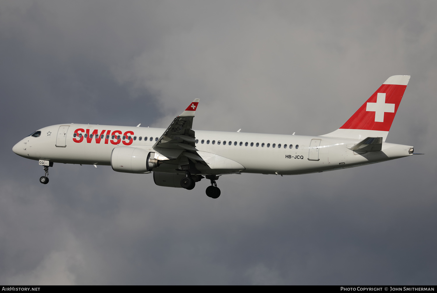 Aircraft Photo of HB-JCQ | Airbus A220-371 (BD-500-1A11) | Swiss International Air Lines | AirHistory.net #404395