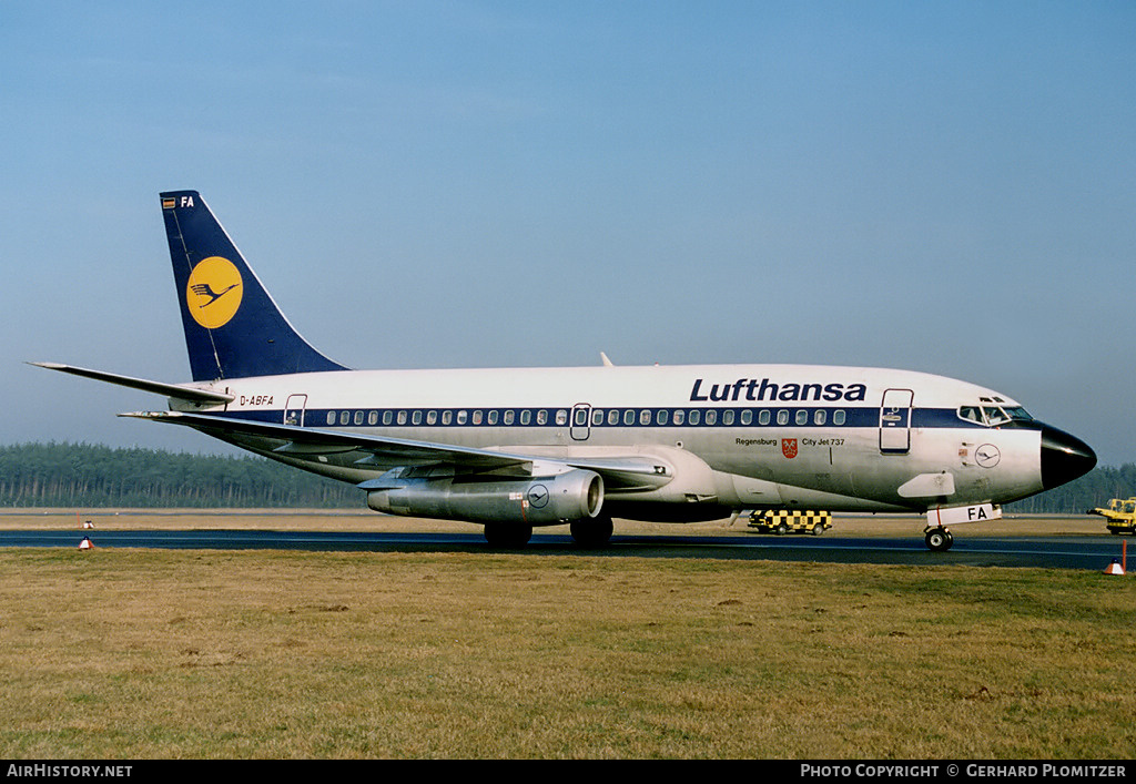 Aircraft Photo of D-ABFA | Boeing 737-230/Adv | Lufthansa | AirHistory.net #404400