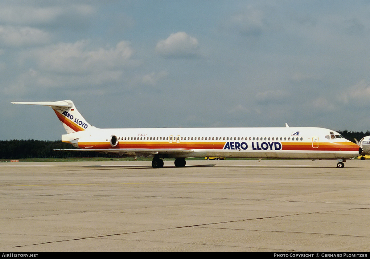 Aircraft Photo of D-ALLF | McDonnell Douglas MD-83 (DC-9-83) | Aero Lloyd | AirHistory.net #404401