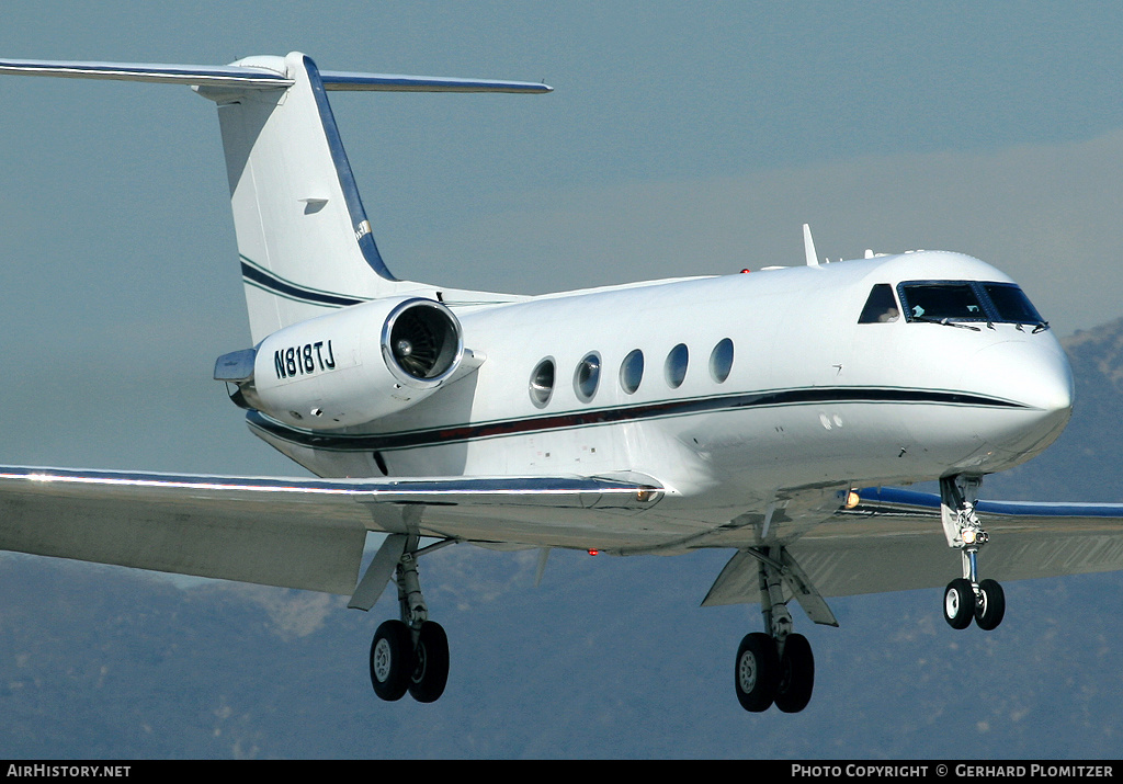 Aircraft Photo of N818TJ | Gulfstream Aerospace G-1159A Gulfstream III | AirHistory.net #404403